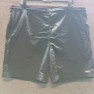 Reebok Men Drawstring Athletic Shorts Black